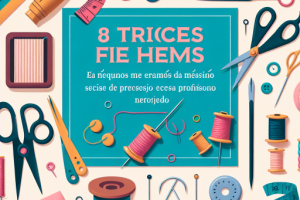 8 trucos para coser dobladillos de manera precisa y profesional 8 trucos para coser dobladillos de manera precisa y profesional.