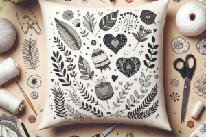 Cómo coser cojines decorativos y darle un toque personal a tu hogar.