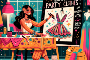 Cómo coser ropa de fiesta y deslumbrar en cada evento Cómo coser ropa de fiesta y deslumbrar en cada evento.