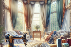 Guía para coser cortinas plisadas y darle elegancia a tu hogar.