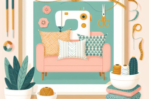 Guía para coser fundas de cojín y renovar tu sala de estar Guía para coser fundas de cojín y renovar tu sala de estar.