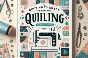 Guía para elegir la mejor máquina de coser para quilting.