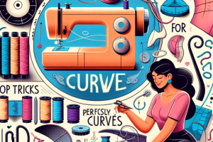 Los mejores trucos para coser en curvas de manera precisa Los mejores trucos para coser en curvas de manera precisa.