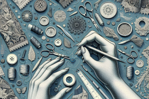 Trucos para coser con telas de encaje y crear prendas elegantes.