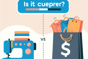 ¿Es más barato coser tu propia ropa que comprarla hecha? ¿Es más barato coser tu propia ropa que comprarla hecha?
