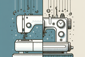 ¿Qué diferencias hay entre una máquina de coser y una remalladora?
